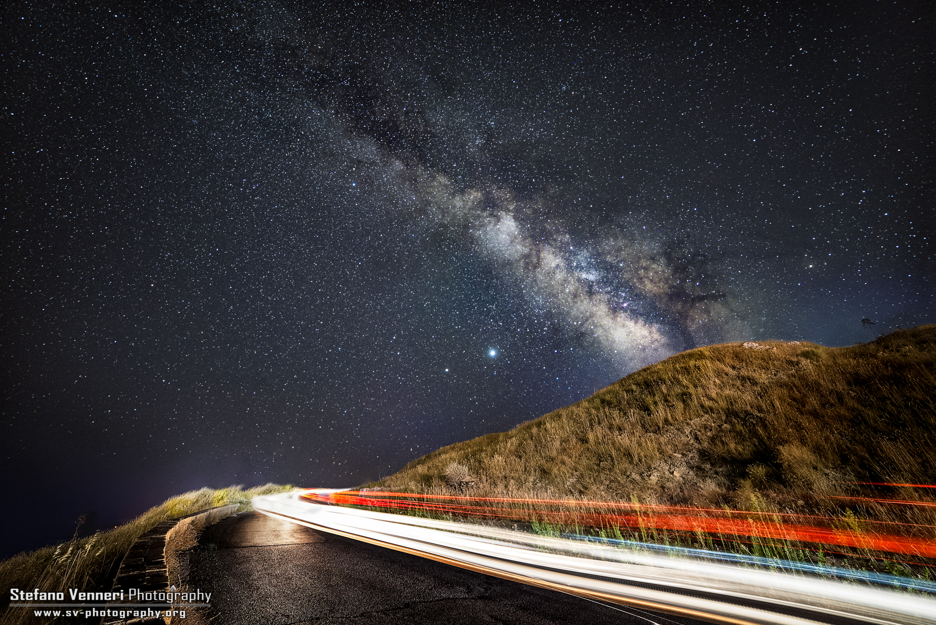 Milky Way on the Road